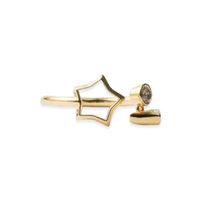 PRADA Metal Ring "Gold"
