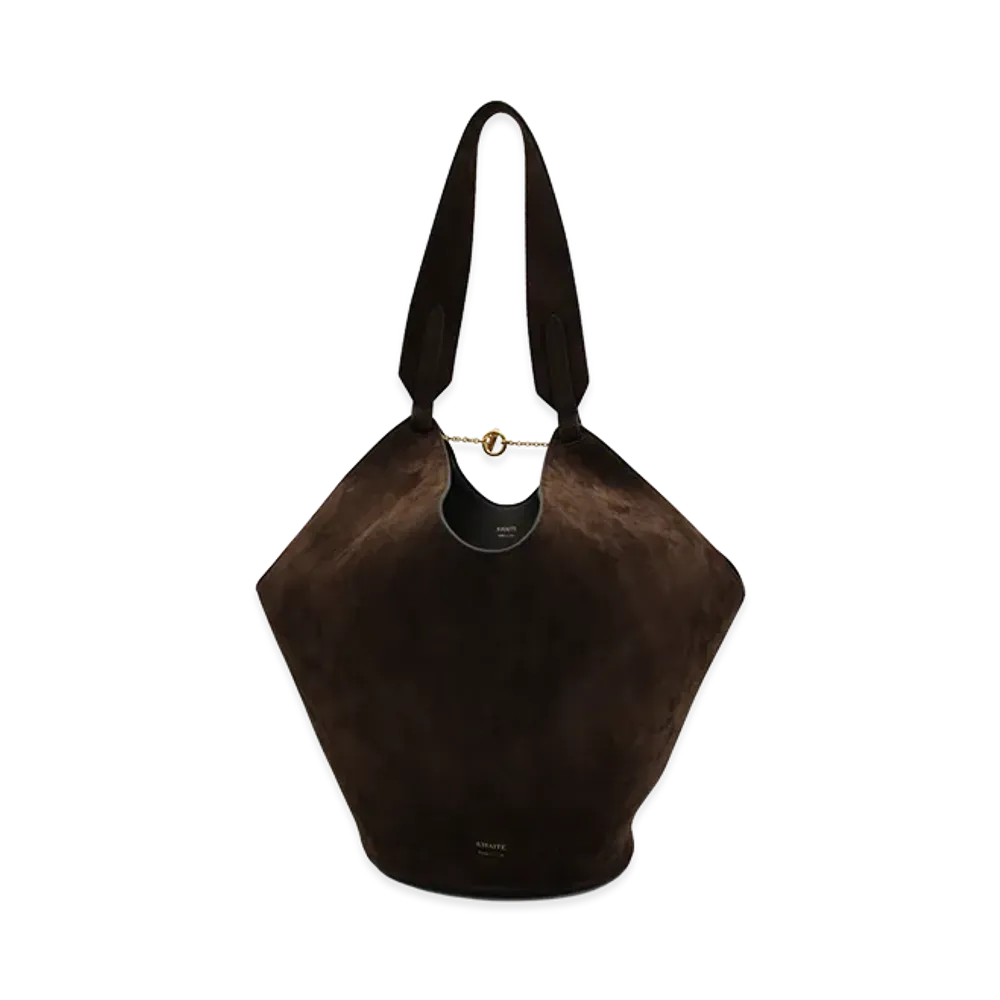 KHAITE Women's "Lotus" Shoulder Bag "Brown"