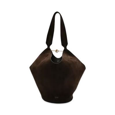 KHAITE Women's "Lotus" Shoulder Bag "Brown"