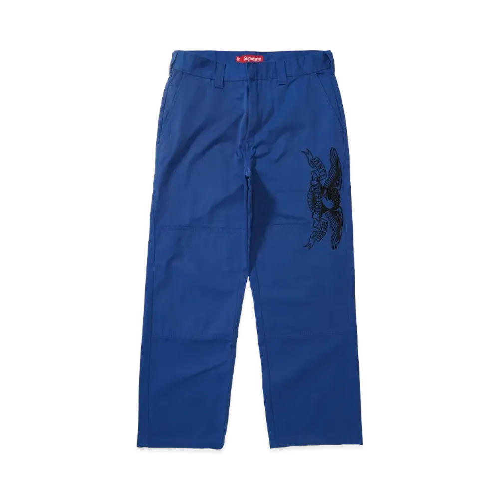 Supreme x ANTIHERO Work Pant "Blue"