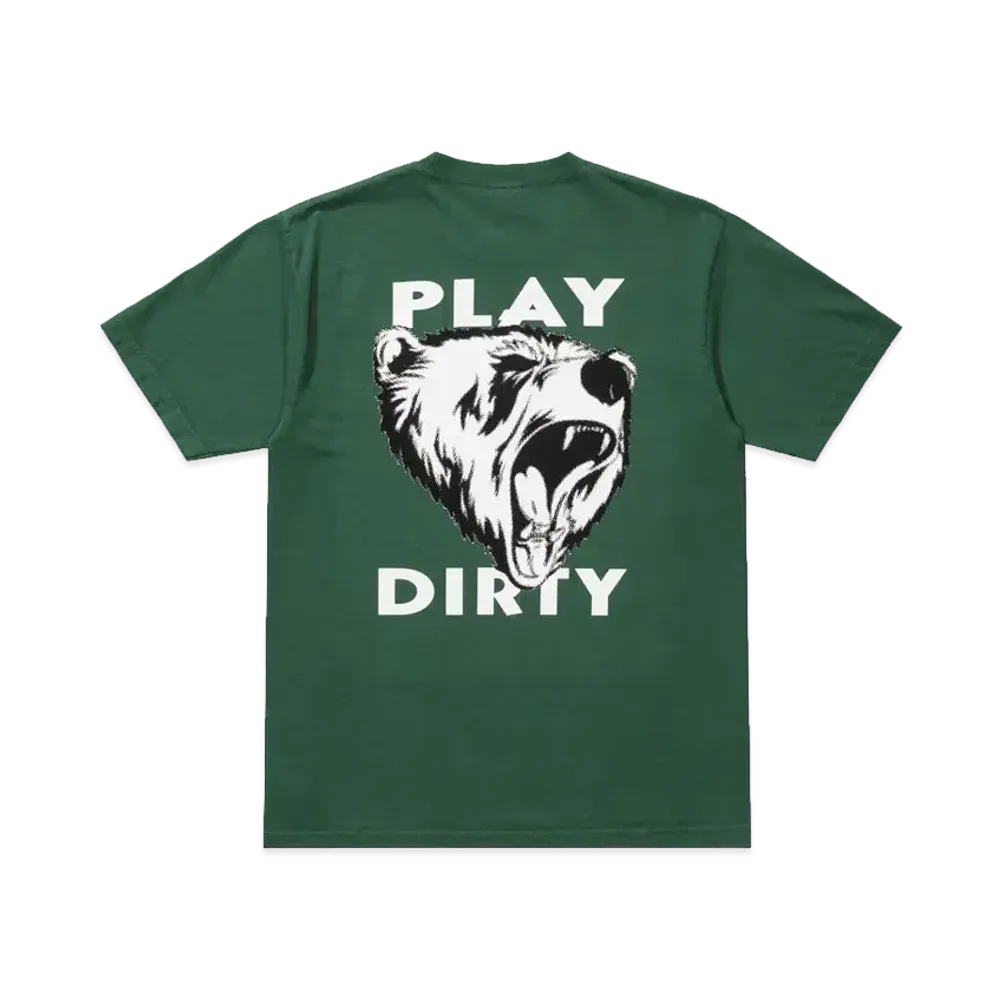 UNDEFEATED Dirty Bear S/S Tee "Green"