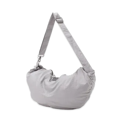 X-Girl Women's Face Label Shoulder Bag "Grey"