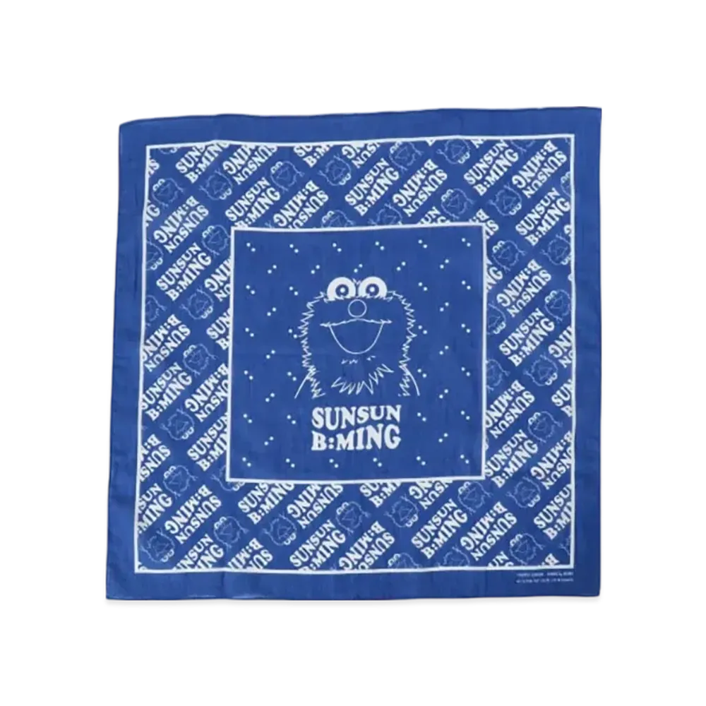 B:MING by BEAMS x PUPPET SUNSUN / Bandana "Blue"