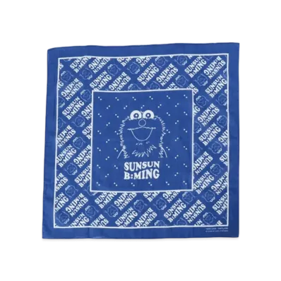 B:MING by BEAMS x PUPPET SUNSUN / Bandana "Blue"