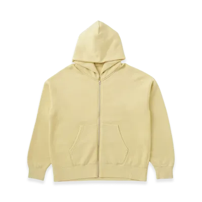 visvim Jumbo SB Hoodie F.Z. (Fine Wool) "Yellow"