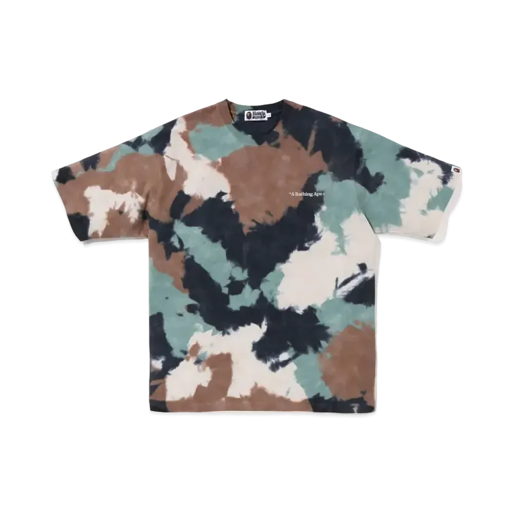 A BATHING APE Chusen Relaxed Fit Tee "Brown"