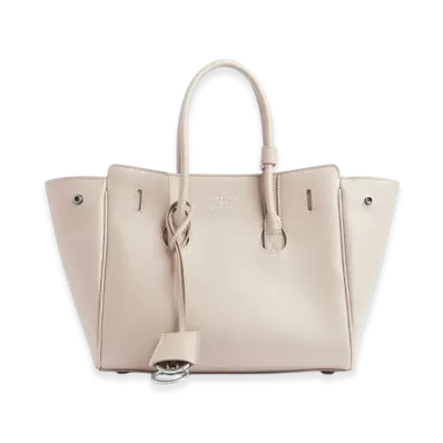 BALENCIAGA Hampton Carryall Bag Mini "Almond"