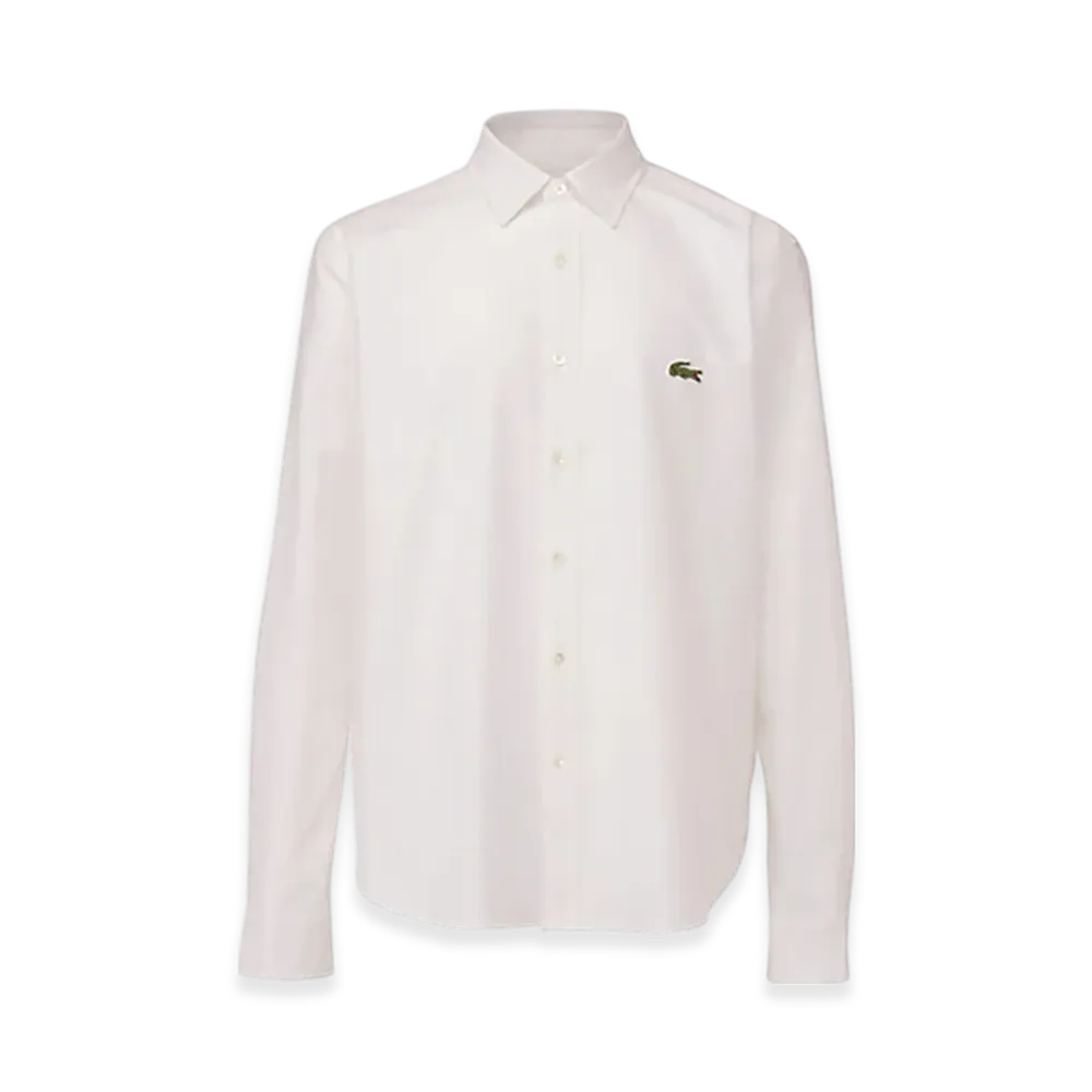 JUNYA WATANABE MAN x LACOSTE Shirt Cotton Oxford W Name "White"