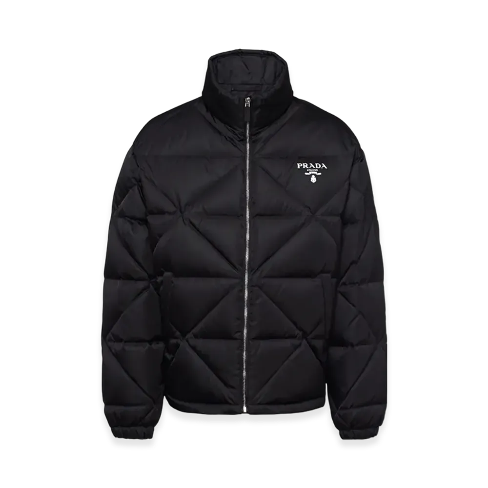 PRADA Re-Nylon Down Jacket "Black"