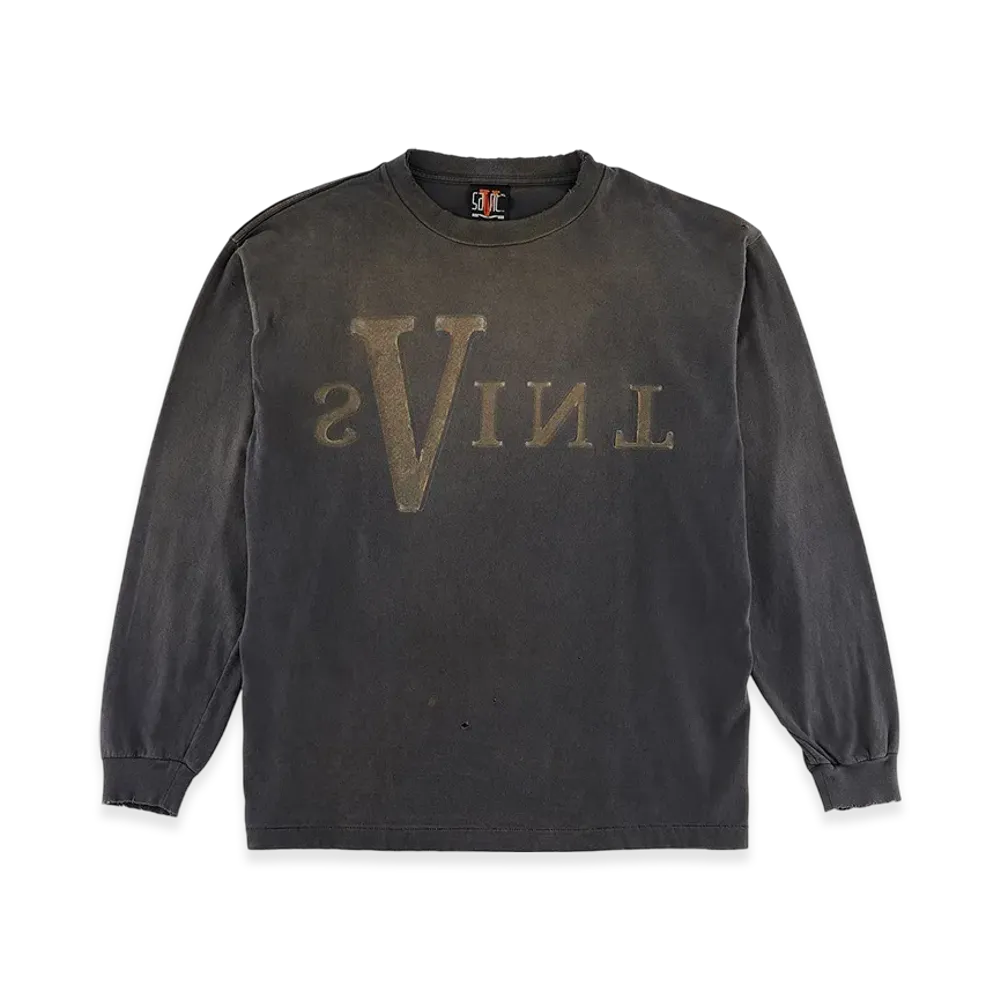 SAINT Mxxxxxx VLONE Long Sleeve Tee Maria "Black"