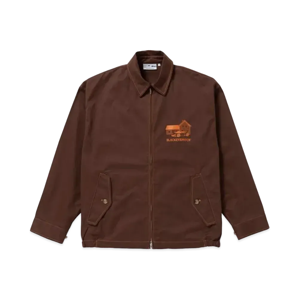 BlackEyePatch SECOND HOUSE DRIZZLER JACKET "Green"