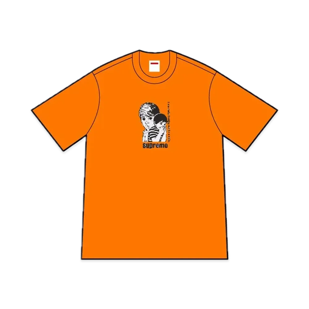 シュプリーム フリーキング アウト Tシャツ "オレンジ"