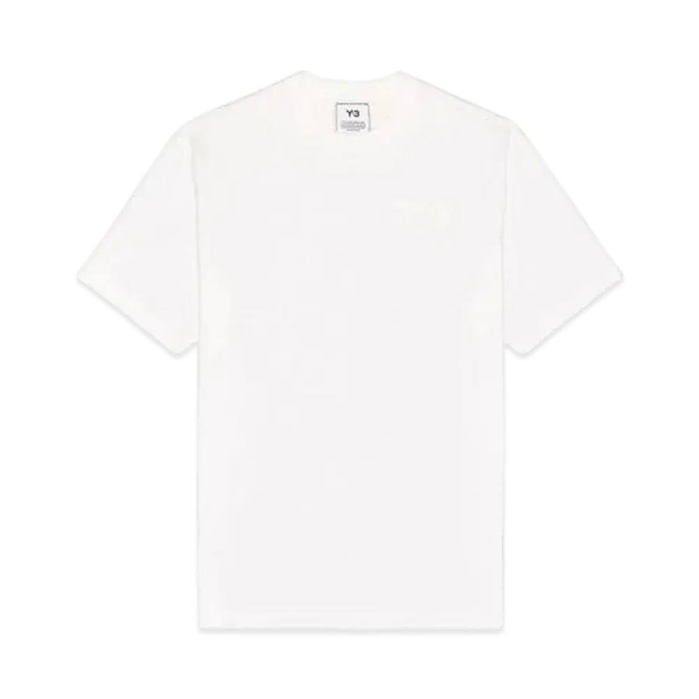 Y-3 M Classic Chest Logo Short Sleeve Tee "White"