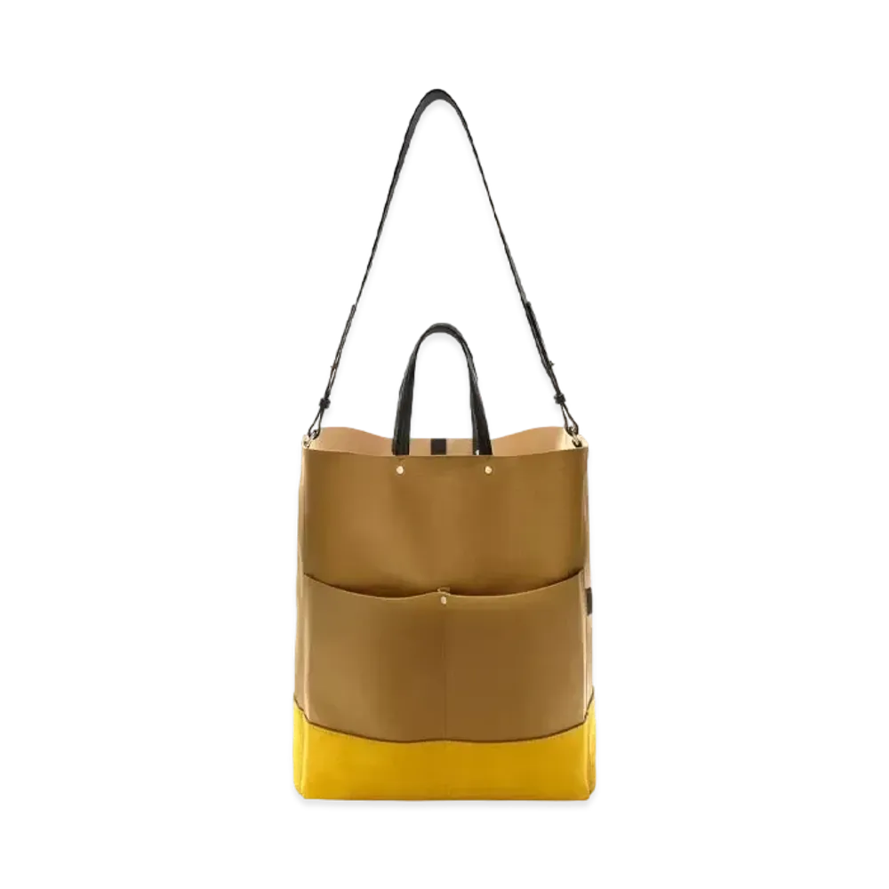 Jil Sander Base Pocket Tote "Beige"