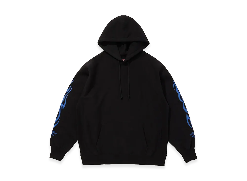 Hide and Seek Mad Hooded Sweat Shirt "Black/Blue"