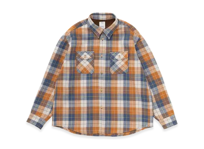 visvim Lumber Check L/S "Orange"