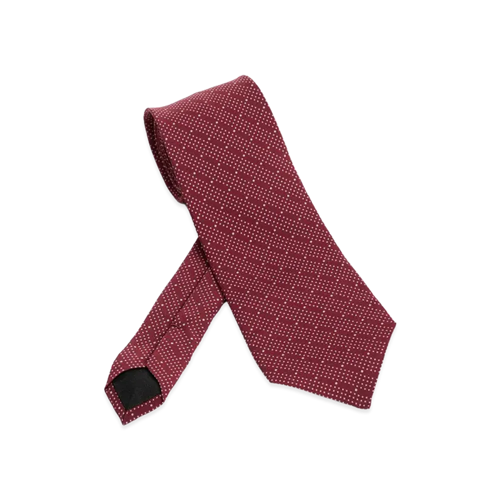 Saint Laurent Tie "Bordeaux"