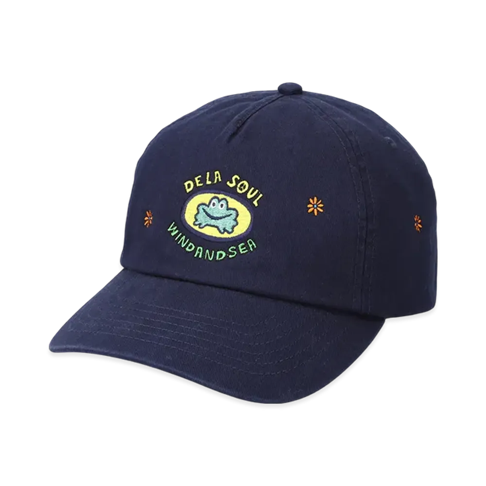 WIND AND SEA x PaRappa the Rapper x DE LA SOUL Cap "Navy"