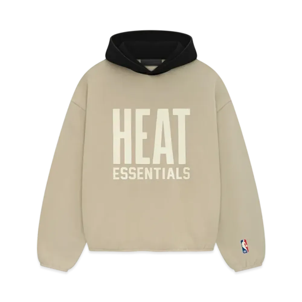 FEAR OF GOD ESSENTIALS x NBA Heat Hoodie "Wheat"
