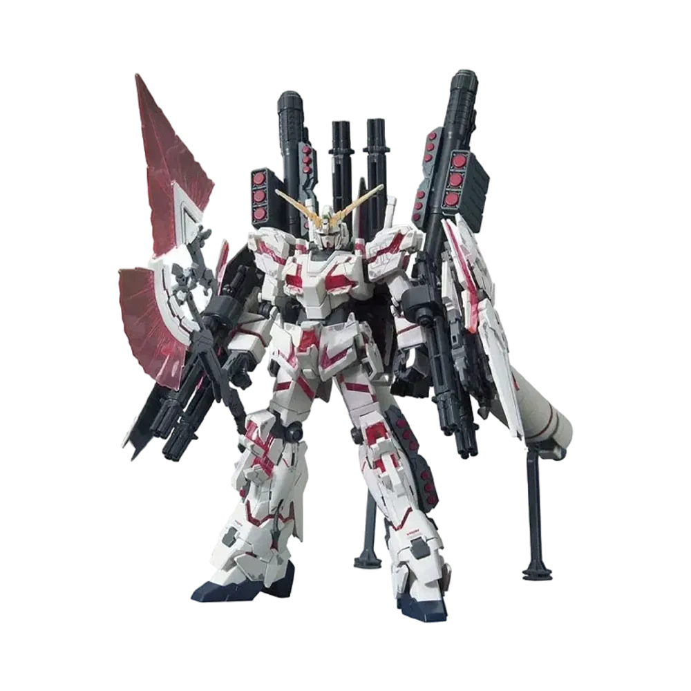 HGUC 1/144 RX-0 Full Armor Unicorn Gundam (Destroy Mode/Red Color Ver.)