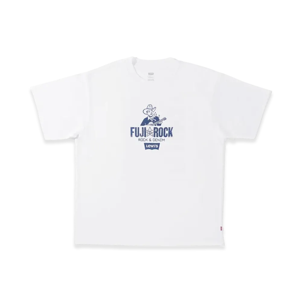 Levi's x FUJI ROCK FESTIVAL 25 Official T-shirt "White"