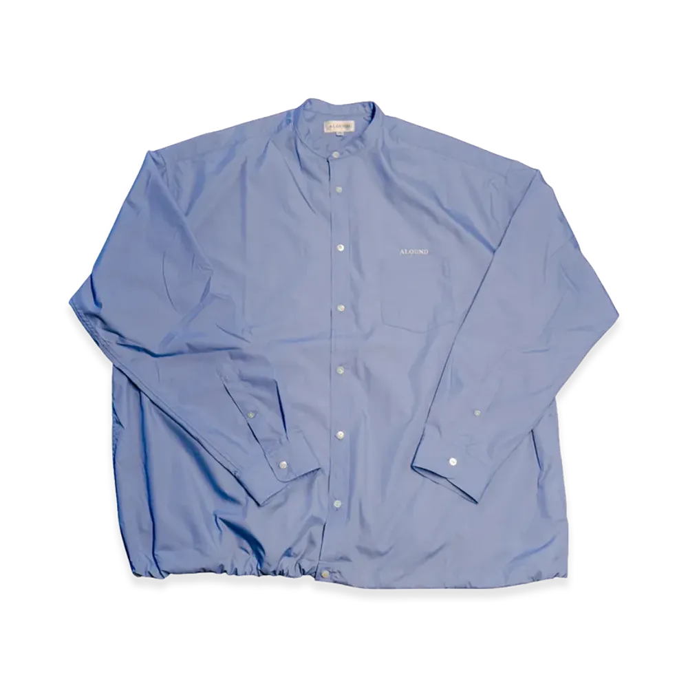 ALOUND Drawstring Widebox Shirts "Sax"