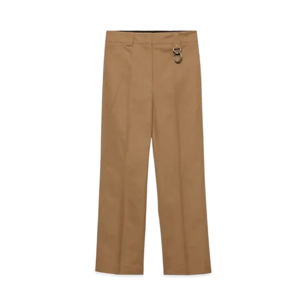 PRADA Women's Poplin Pants "Brown"