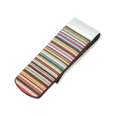 Paul Smith Money Clip "Silver/Multi"