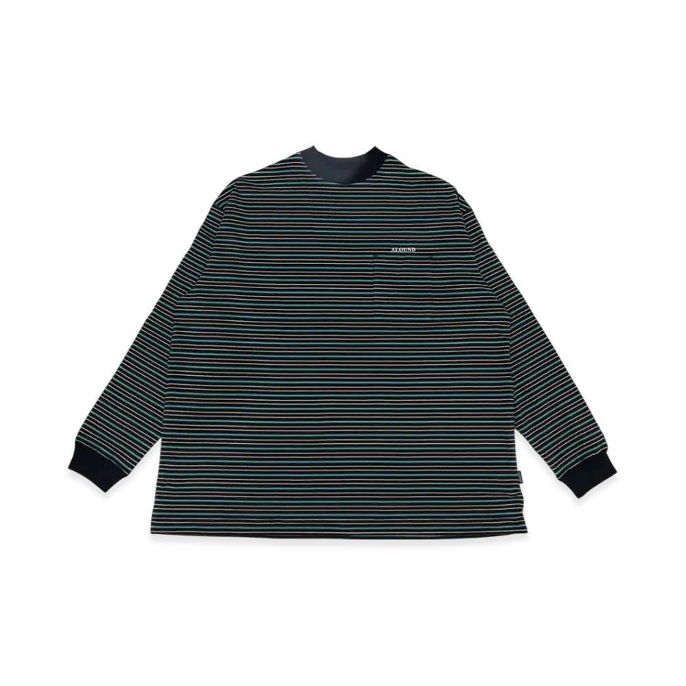 ALOUND Oversize L/S Pocket Tee "Multi"