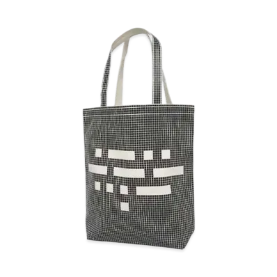 GANIKAWA MORSE TOTE "BLACKxIVORY"