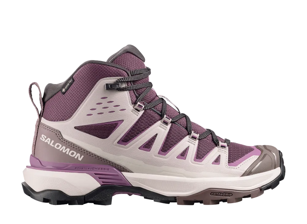 Salomon Women's X Ultra 360 Edge Mid GORE-TEX "Huckleberry/Silver Cloud/Concord Grape"