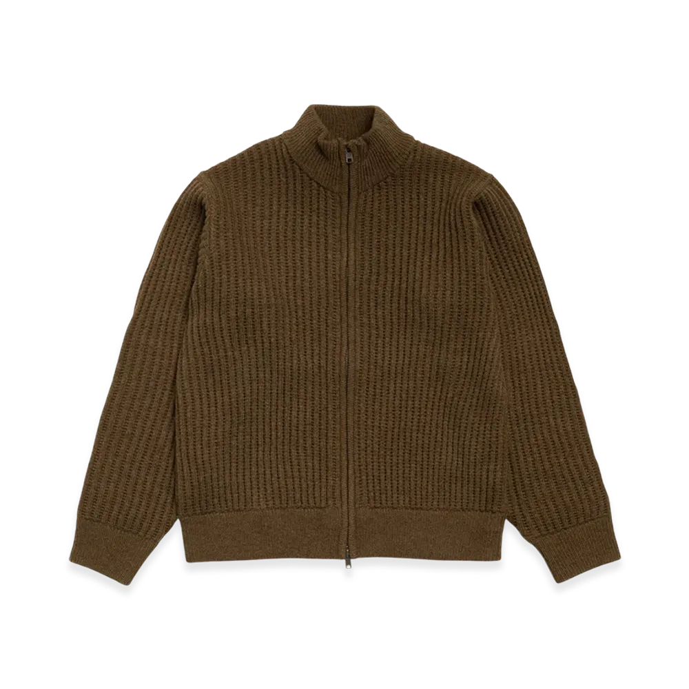 Stussy Patch Zip Sweater "Green"