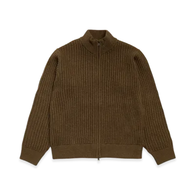 Stussy Patch Zip Sweater "Green"