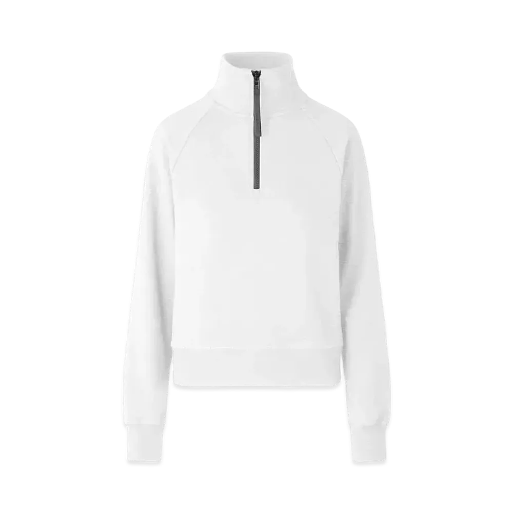 CANADA GOOSE Muskoka 1/4 Zip Sweater "White"