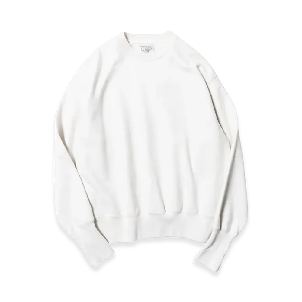 Unlikely Simple Sweat Crew "White"