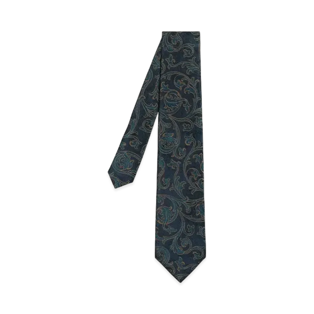 Paul Smith Arabesque Tie "Blue"
