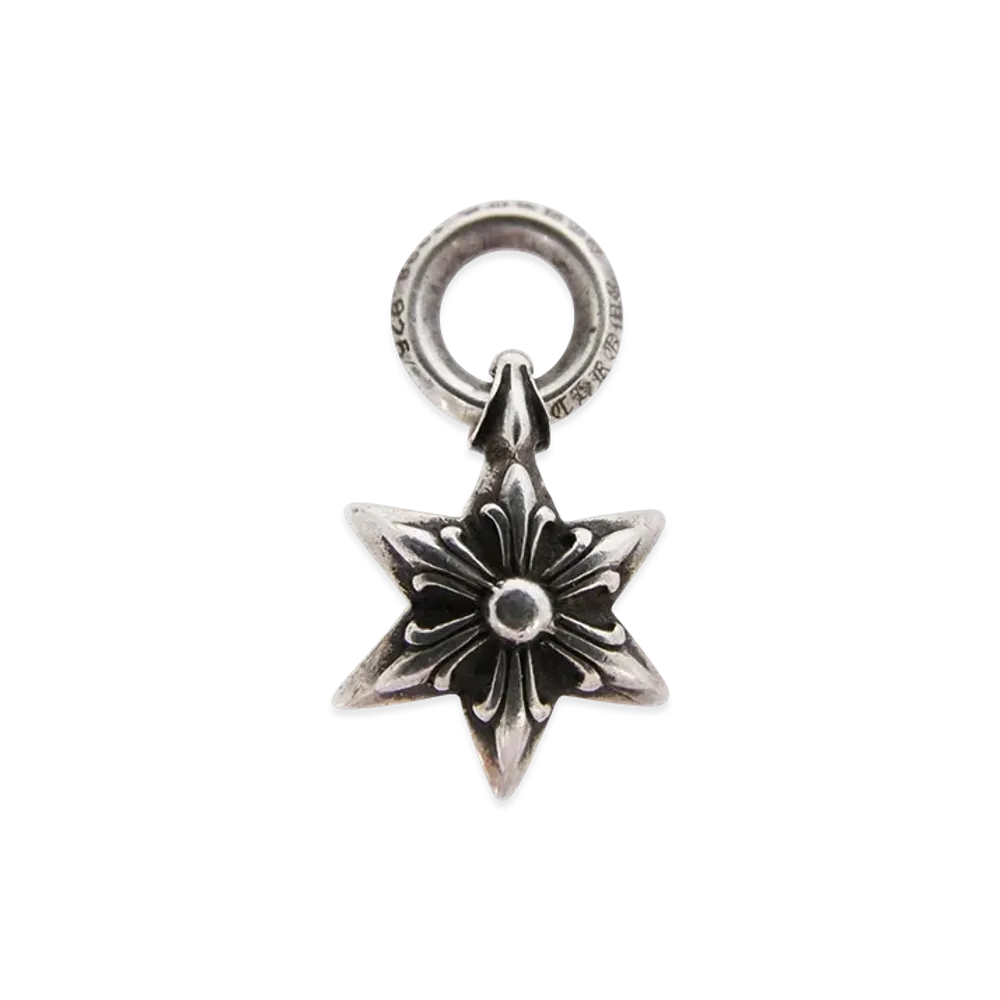 Chrome Hearts 6 Point Star Charm "Silver"