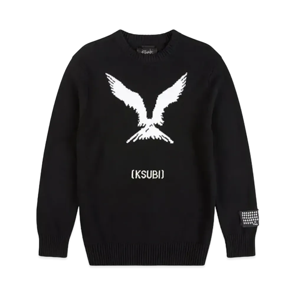 KSUBI Euphoric Knit Crew Black "Black"