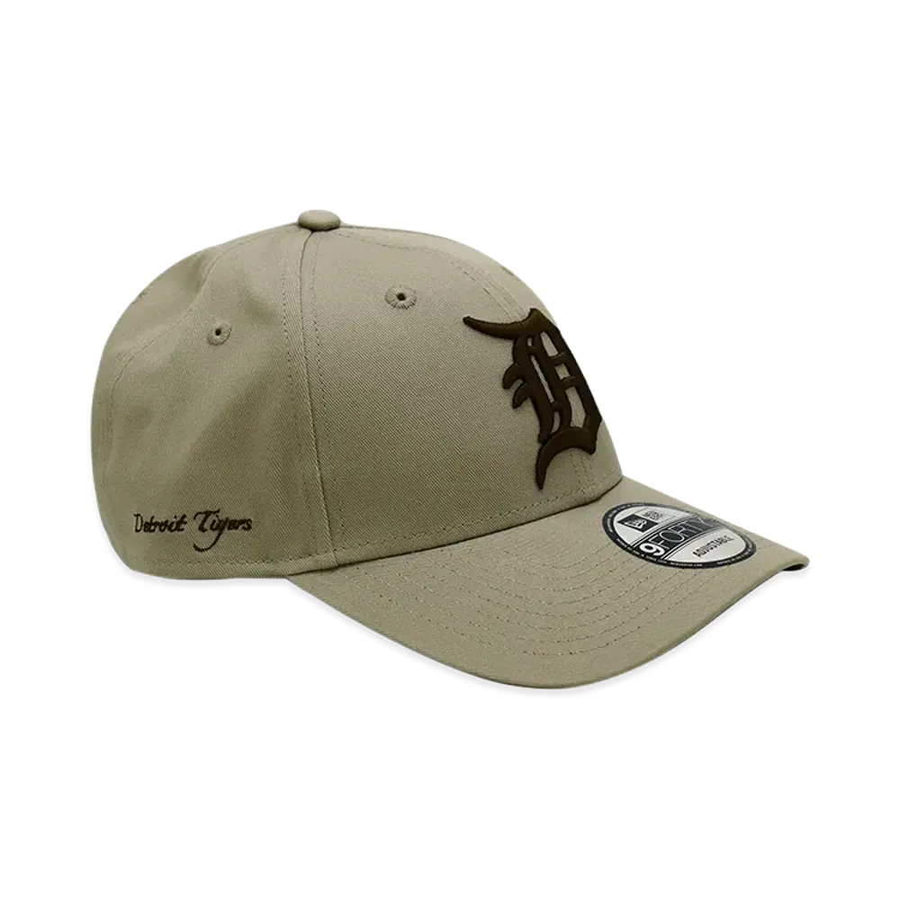 NEW ERA x THE CAP 9Forty Unwind Mocha Detroit Tigers "Pebble"
