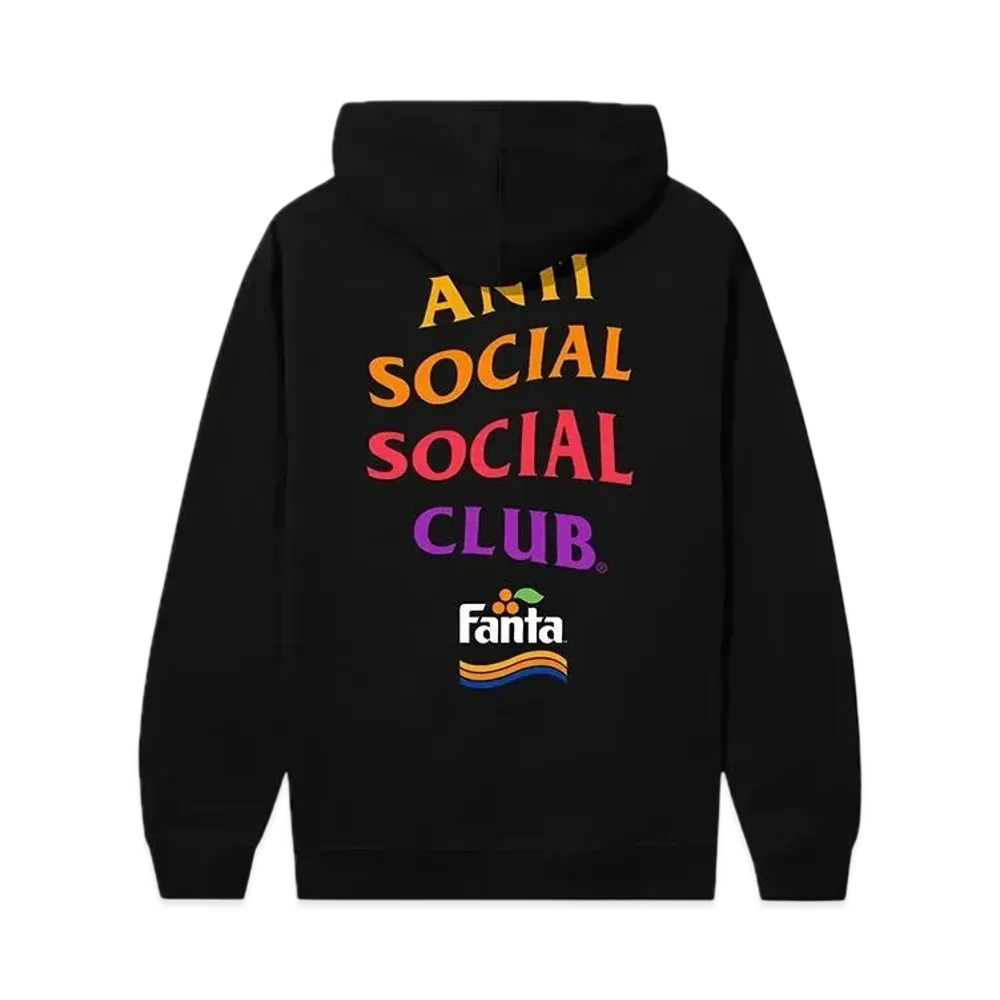 ANTI SOCIAL SOCIAL CLUB x FANTA Taste Hoodie "Black"