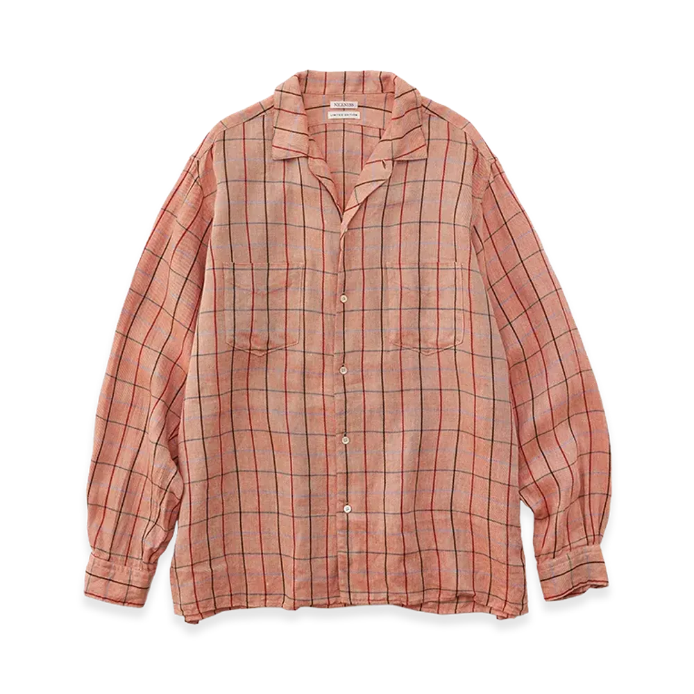 NICENESS E.Romeo check Shirt "Red"