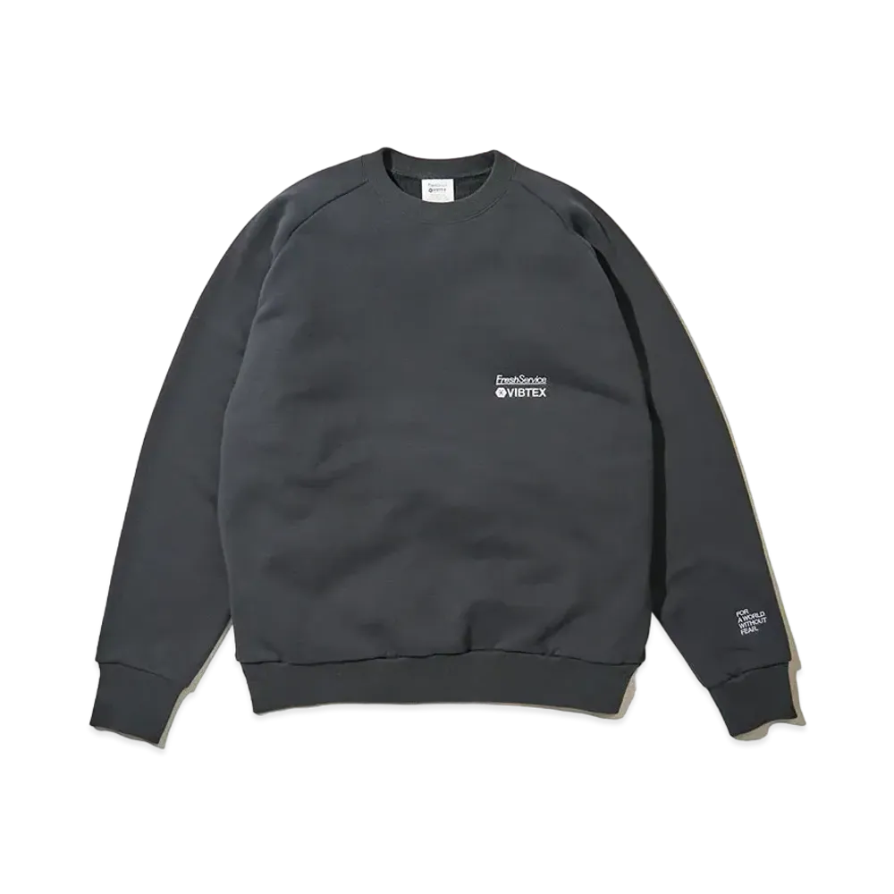 FreshService VIBTEX for Freshservice Sweat Crew Neck Pullover "Gray"