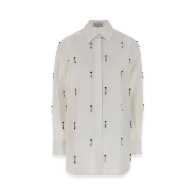 STELLA McCARTNEY Women's Shirt With Crystals "White"