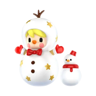 POP MART Sweet Bean SNOW BABY