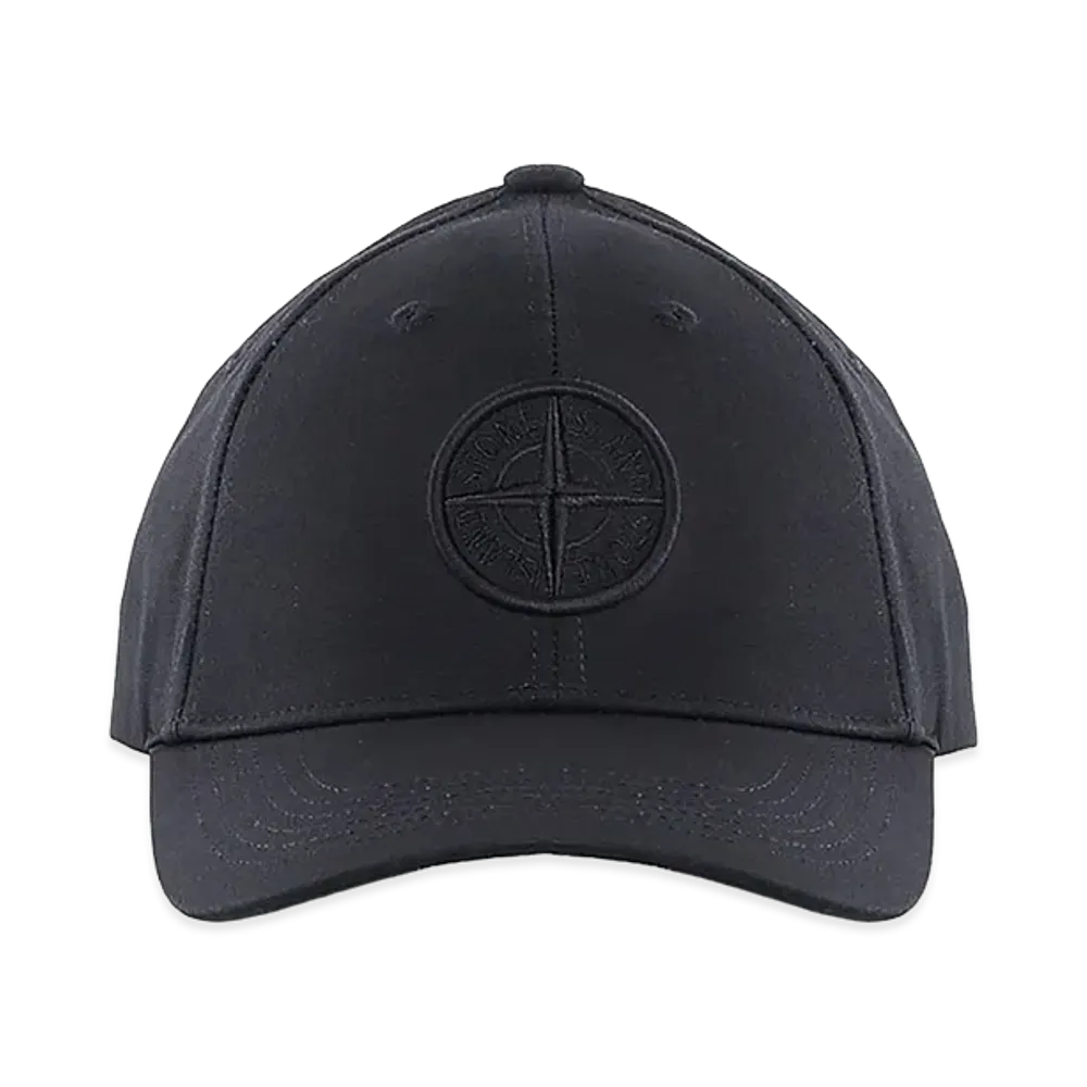 Stone Island Logo Baseball Cap "Blue"