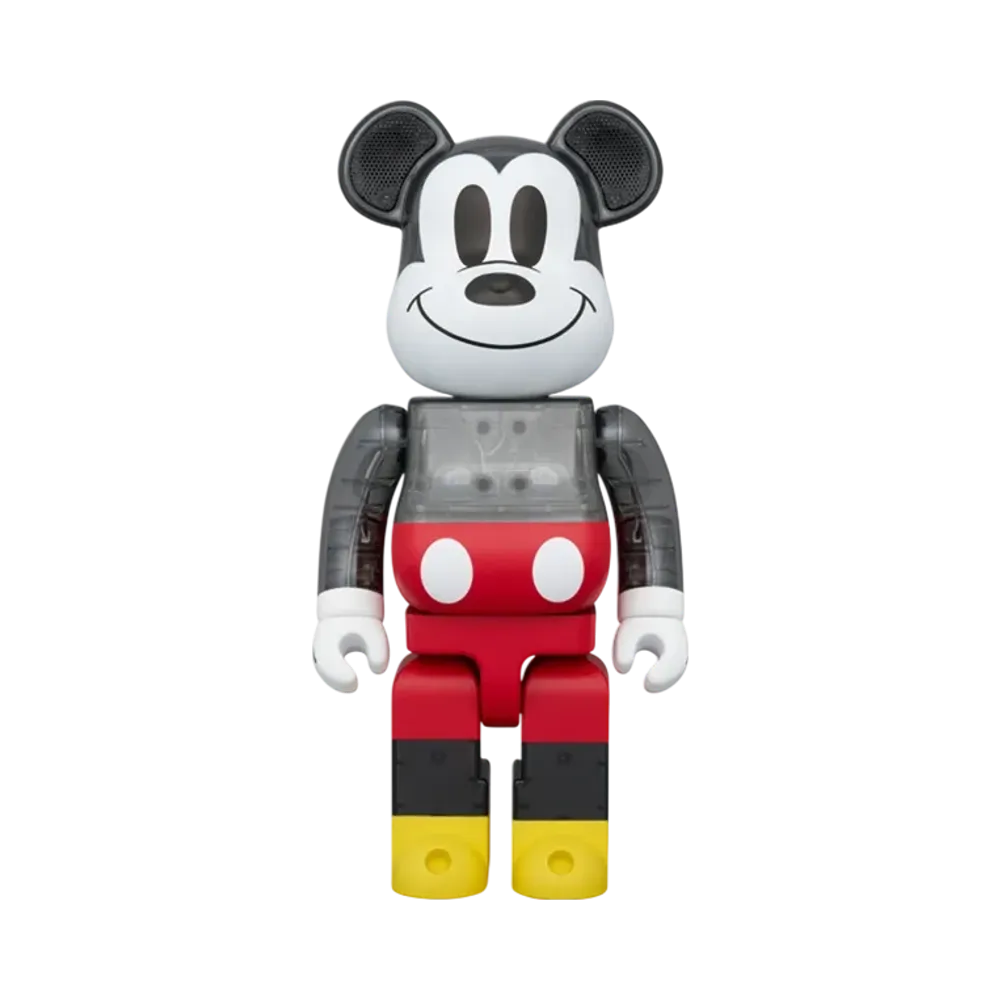 MEDICOM TOY "BEARBRICK" Audio Portable Bluetooth Speaker Mickey Mouse 400%
