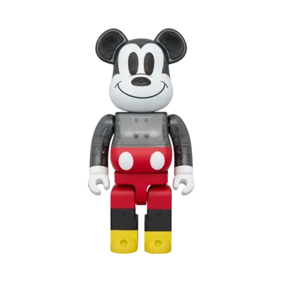 MEDICOM TOY "BEARBRICK" Audio Portable Bluetooth Speaker Mickey Mouse 400%