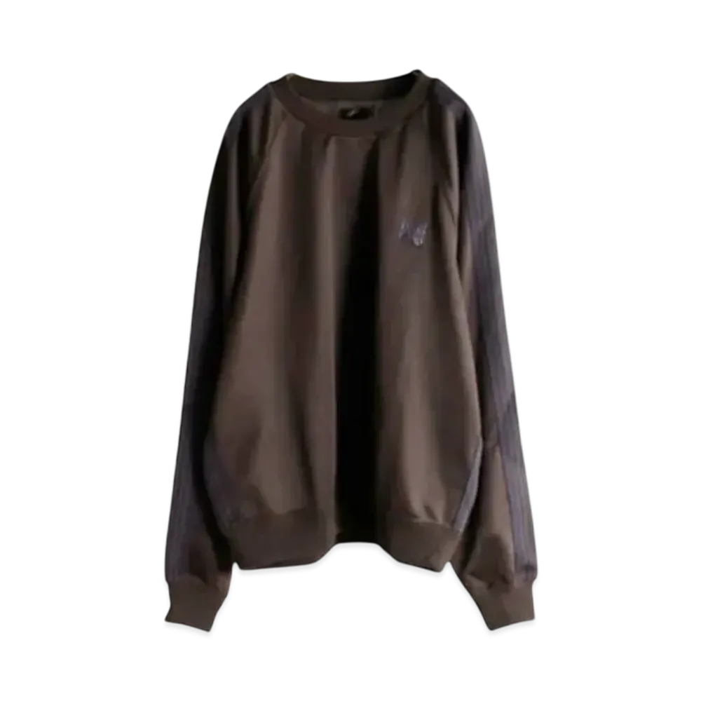 NEEDLES Poly Smooth Truck Crewneck Jacket "Dark Brown" PU272