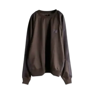 NEEDLES Poly Smooth Truck Crewneck Jacket "Dark Brown" PU272