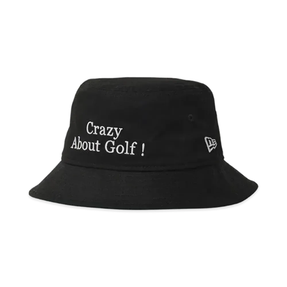 NEW ERA Golf Bucket 01 Crazy About Golf "Black"